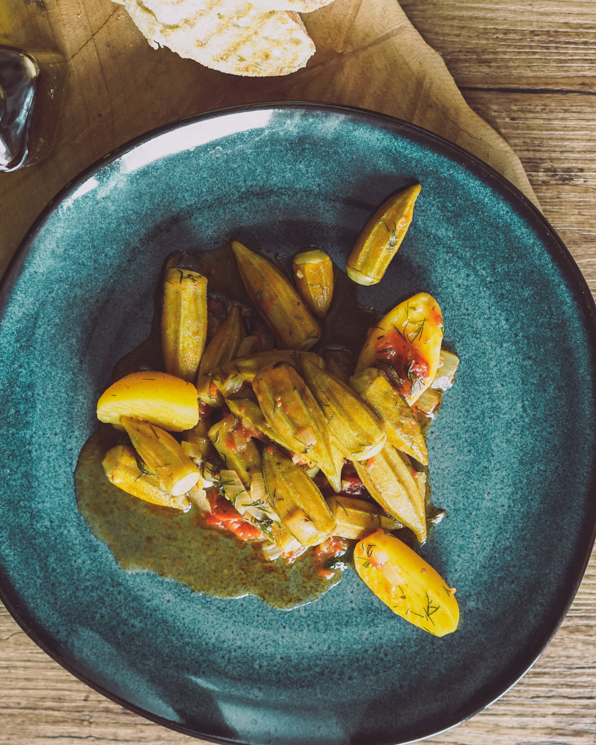 Okra in Tomatensoße - ein tolles, einfaches Rezept | Heycrete.com Okra in Tomatensoße - ein tolles, einfaches Rezept | Heycrete.com