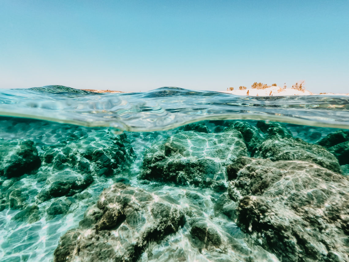 Unterwasserbild auf Kreta